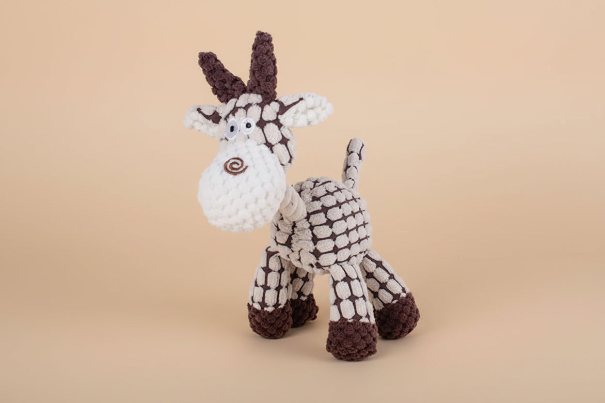 Jouet "Squeaky" en Velours Côtelé (3eme à -50%)